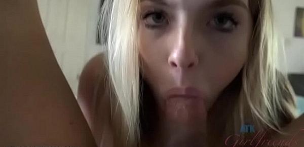  Hot blonde Hannah Hawthorne is ready to ride your cock POV style